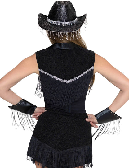 Seksikäs ylellinen Rodeo Star -asu naisille