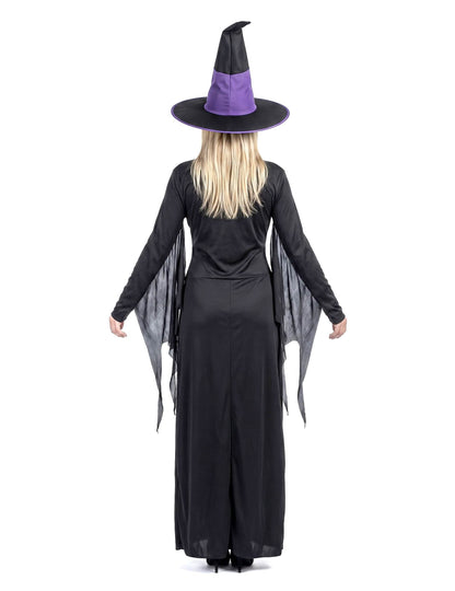 Violetti loitsu - Naisten Halloween-noidan asu