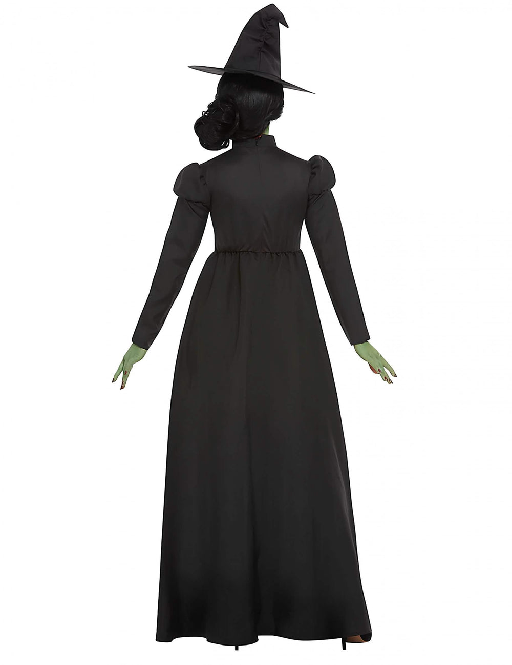 Vue de dos du déguisement de sorcière