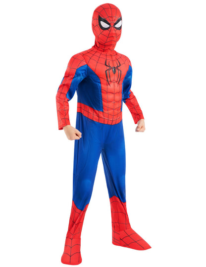 Lasten luksusmallinen Spider-Man™ Brand New Day -naamiaisasu