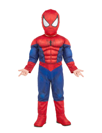 Deluxe lihaksikas Spiderman™ -asu lapsille