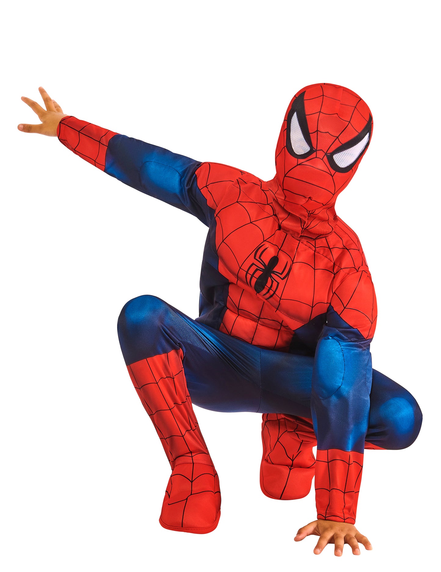 Deluxe lihaksikas Spiderman™ -asu lapsille