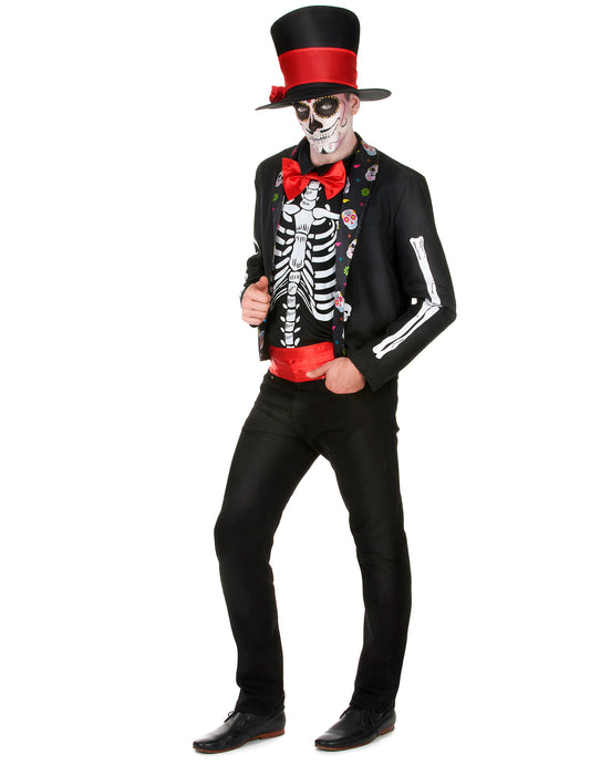 Juhlava Dia de los muertos -asu aikuisille