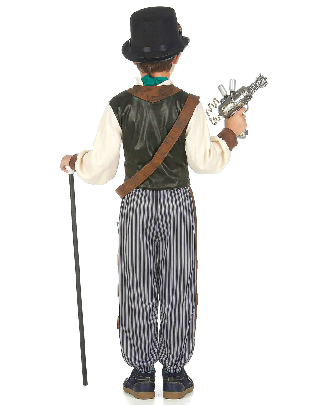 Steampunk-dandy-puvun takaosa lapsille