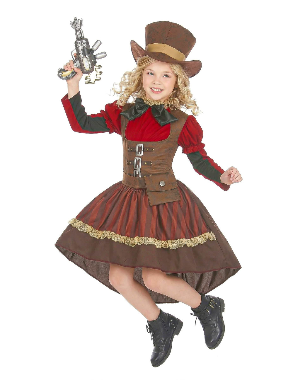 lelupyssyt tekoversio steampunk luxe tytöt asuun