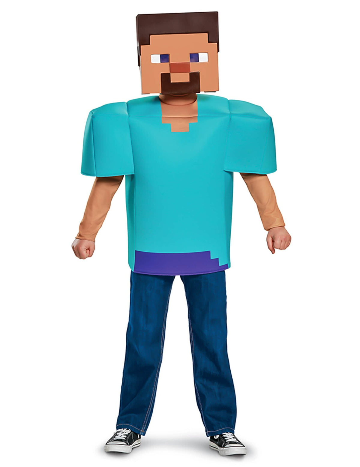 Minecraft Steve -asusteesta edestäpäin