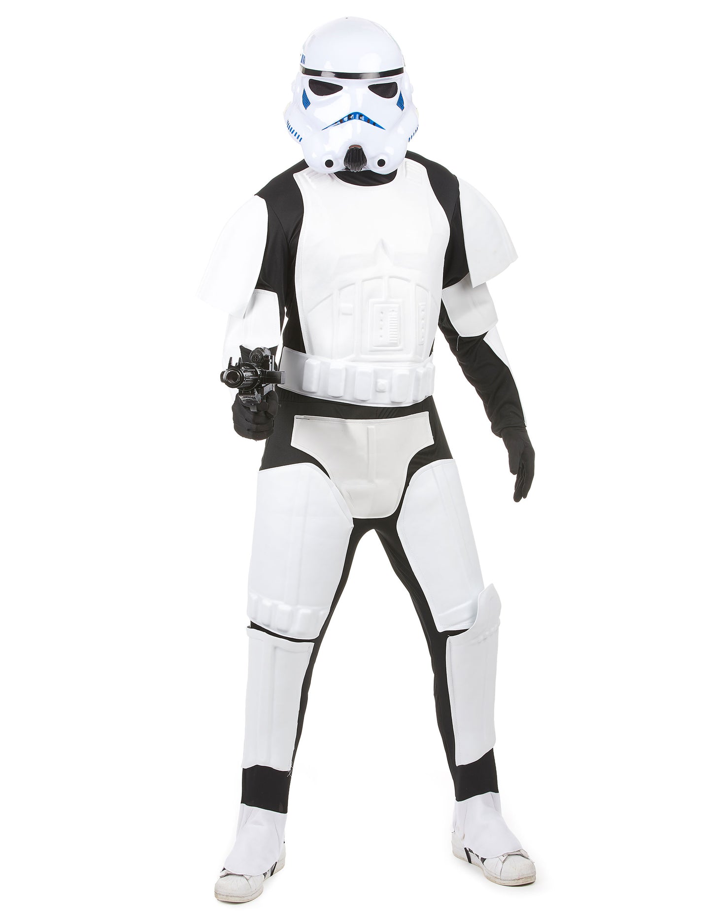 Déguisement luxe Stormtrooper Star Wars pour adulte blanc et noir