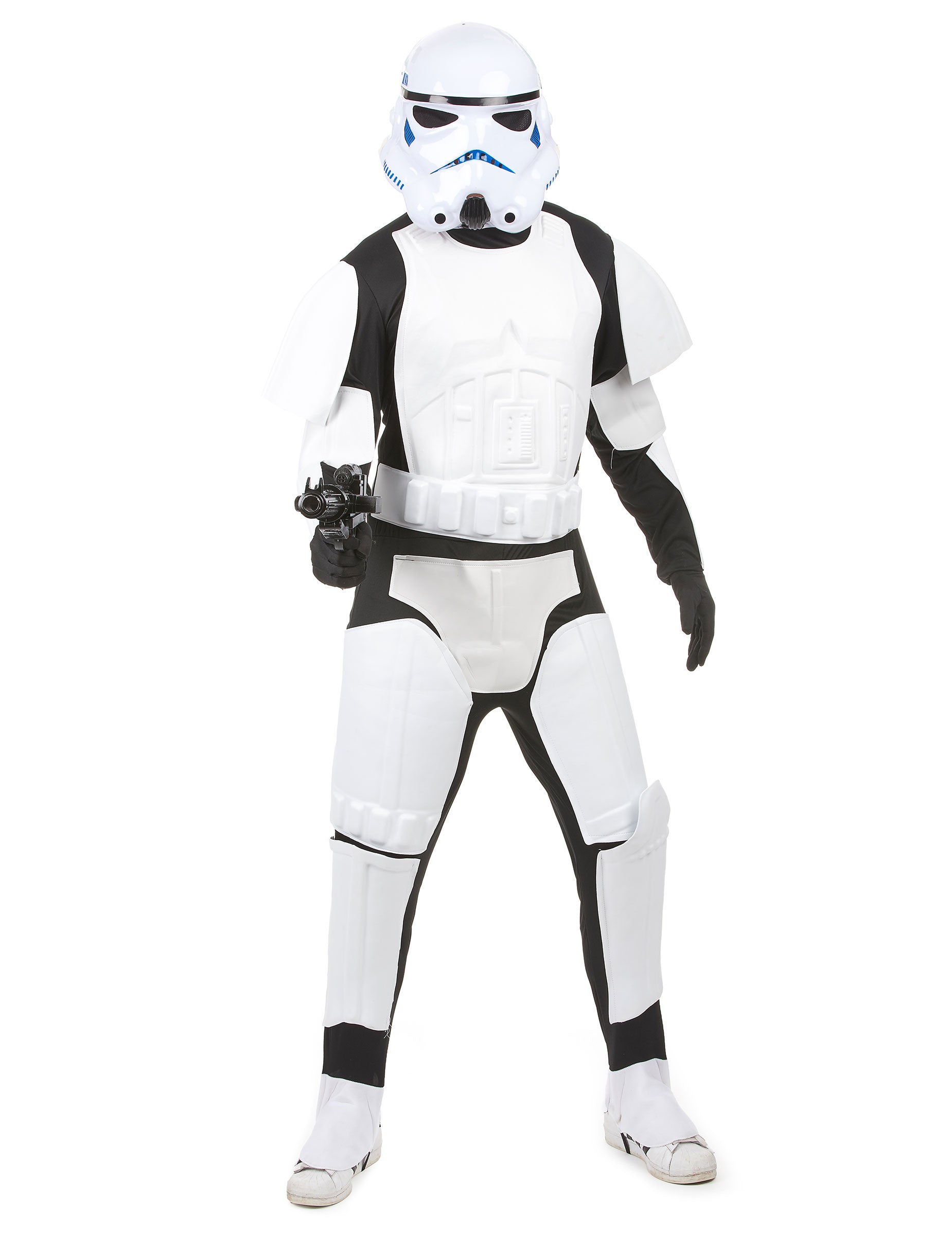 Déguisement luxe Stormtrooper Star Wars pour adulte blanc et noir