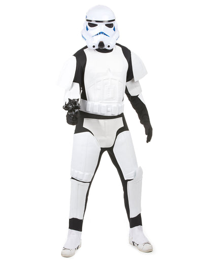 Déguisement luxe Stormtrooper Star Wars pour adulte blanc et noir