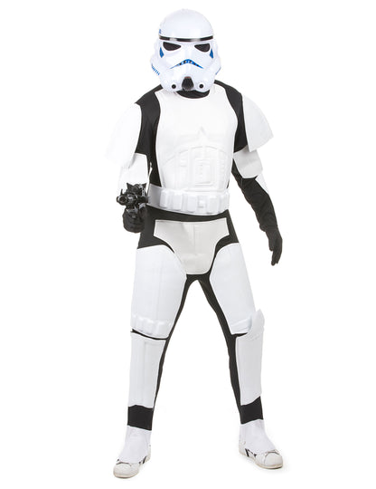 Déguisement luxe Stormtrooper Star Wars pour adulte blanc et noir