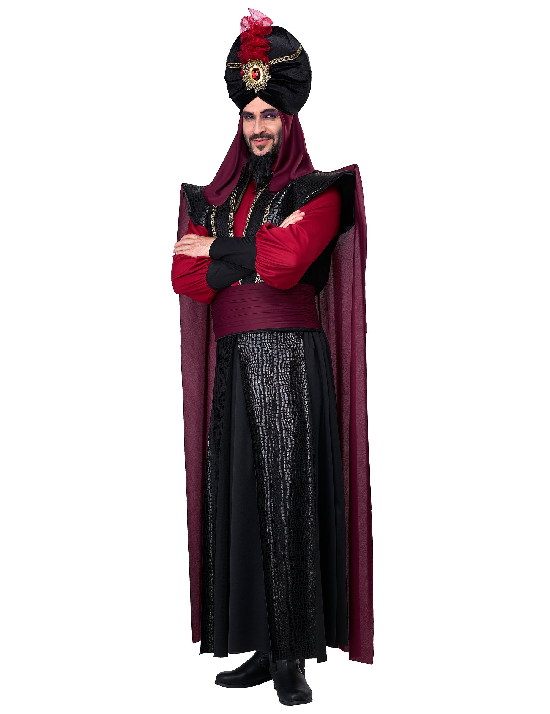 Vue d'ensemble du déguisement de sultan du mal luxe