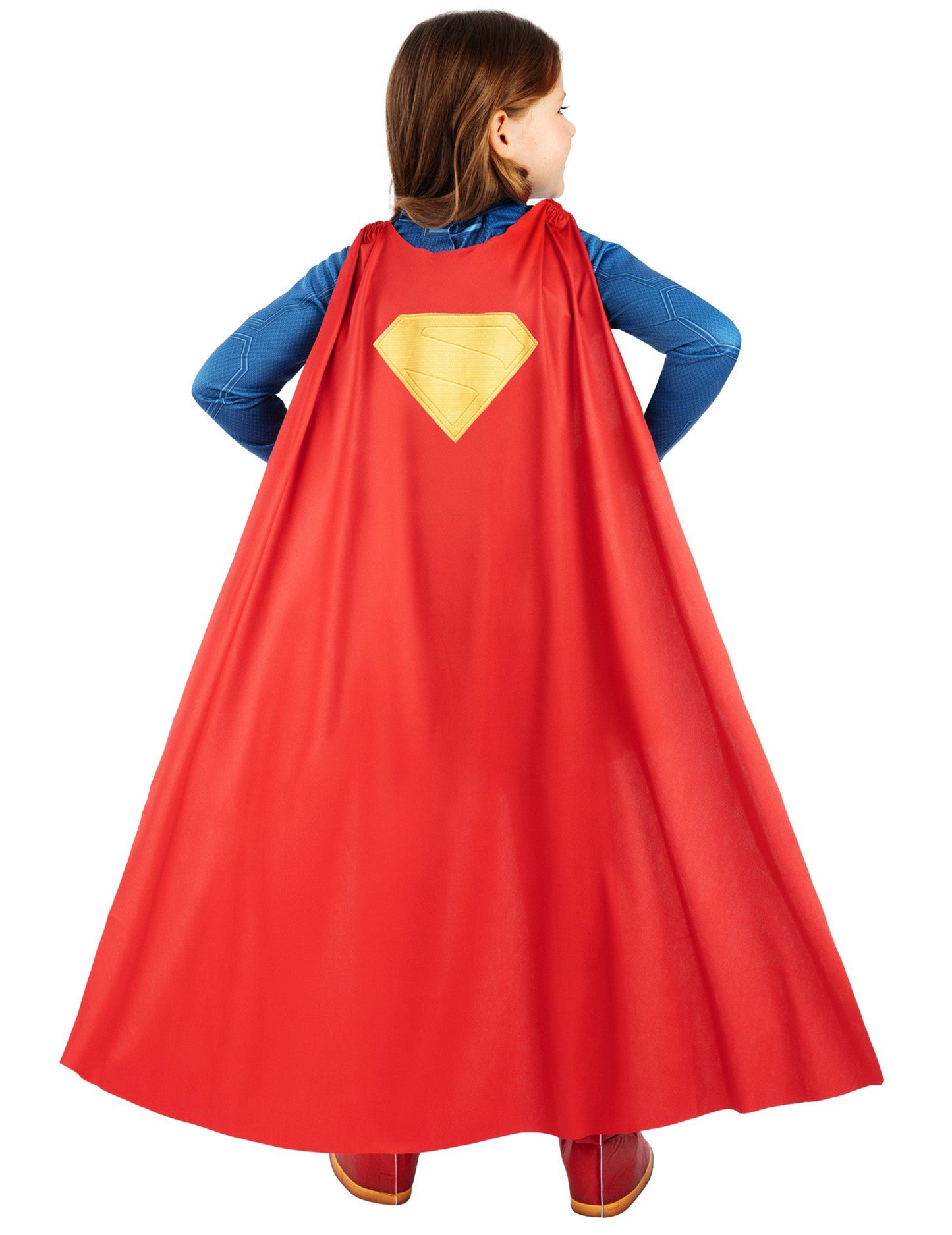 Lasten luksusmallinen Supergirl™-naamiaisasu