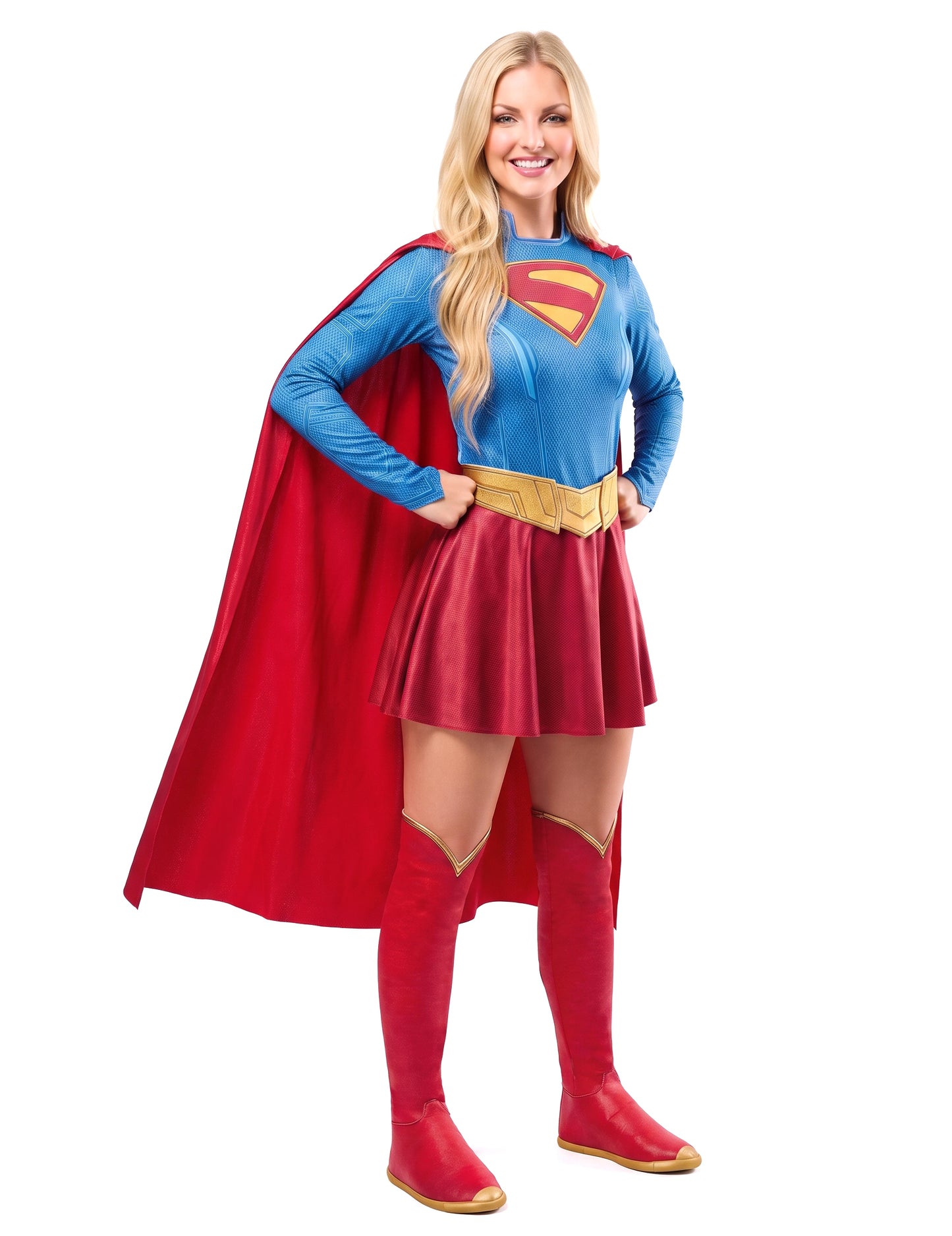 Supergirl-luksusnaamiaisasu naisille