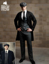 Déguisement Tommy Shelby Peaky Blinders™ pour homme noir et gris avec casquette