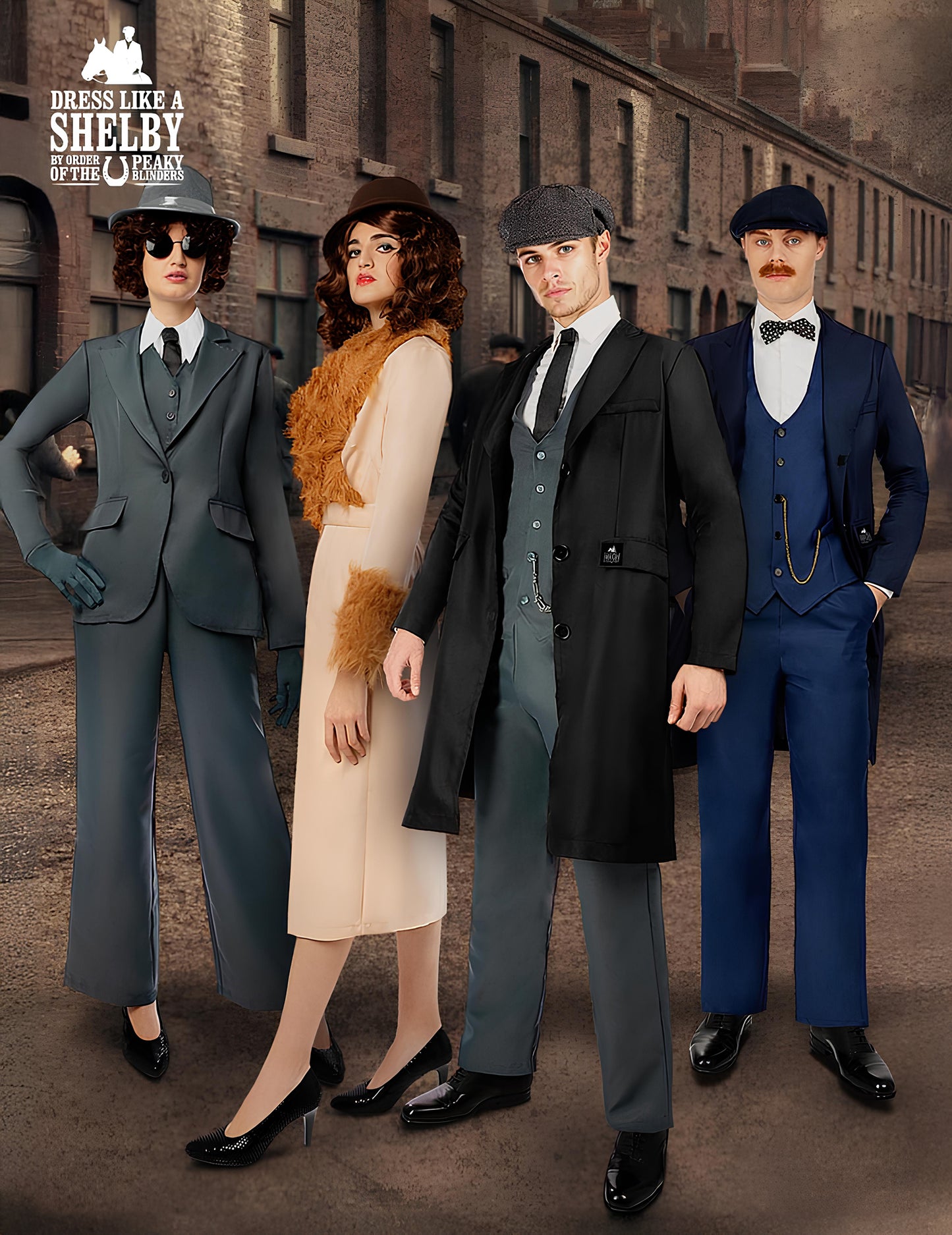 Vue d'ensemble du déguisement Tommy Shelby Peaky Blinders™