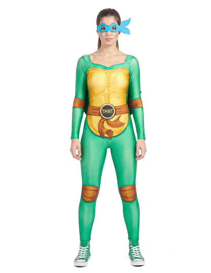 Ninja Turtle™ -asu, jossa on 4 naamiota naisille
