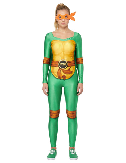 Ninja Turtle™ -asu, jossa on 4 naamiota naisille