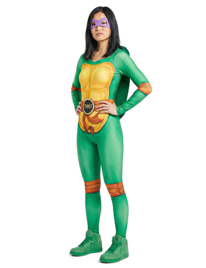 Ninja Turtle™ -asu, jossa on 4 naamiota naisille