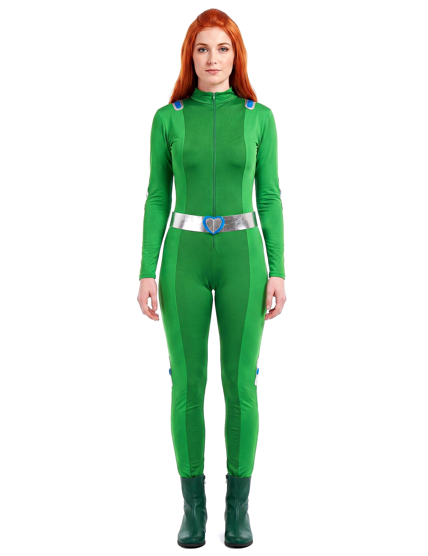 Totally Spies™ vihreä Sam-naamiaisasu naisille