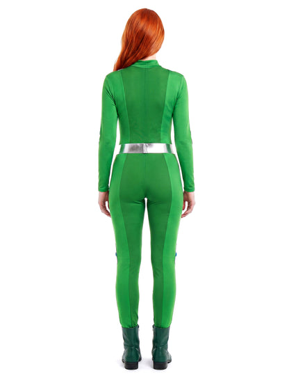 Totally Spies™ vihreä Sam-naamiaisasu naisille