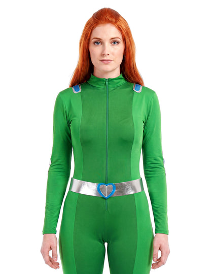 Totally Spies™ vihreä Sam-naamiaisasu naisille