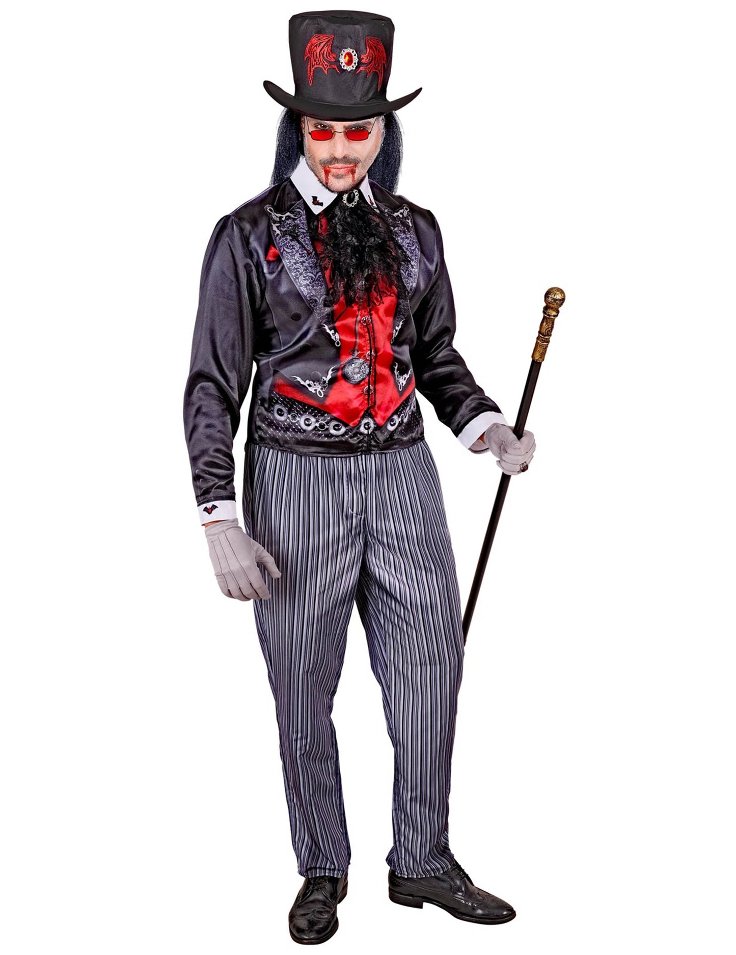 Miesten tyylikäs vampyyriasu