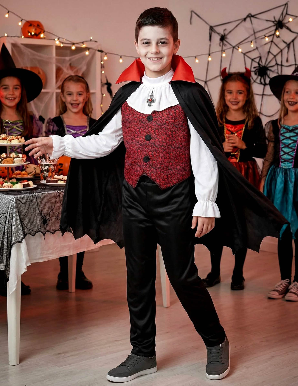 Näkymä tilanteessa pojat vampyyriasutuksesta