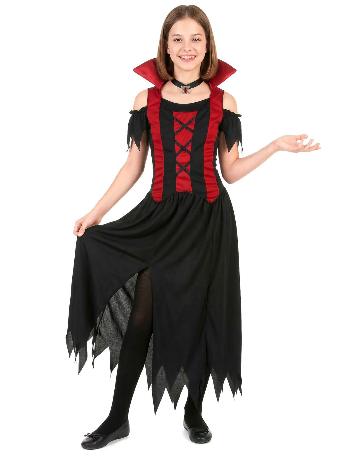 Vampyyriasu tytöt punainen ja musta