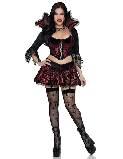 Seksikäs barokki-vampyyriasu naisille