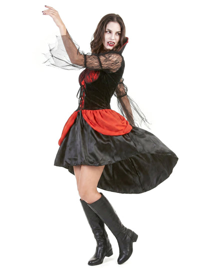 Naisten seksikäs vampyyriasu