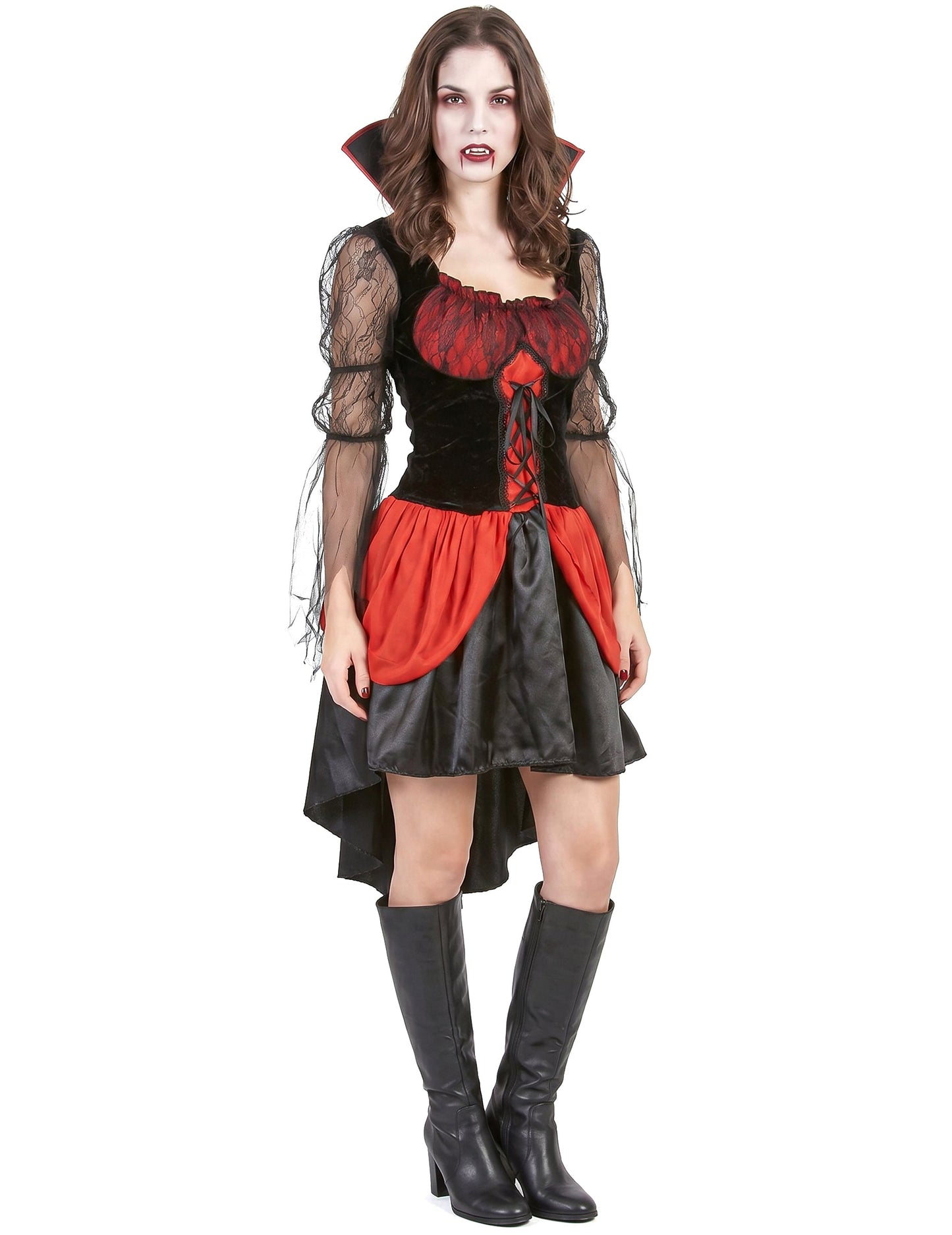 Naisten seksikäs vampyyriasu