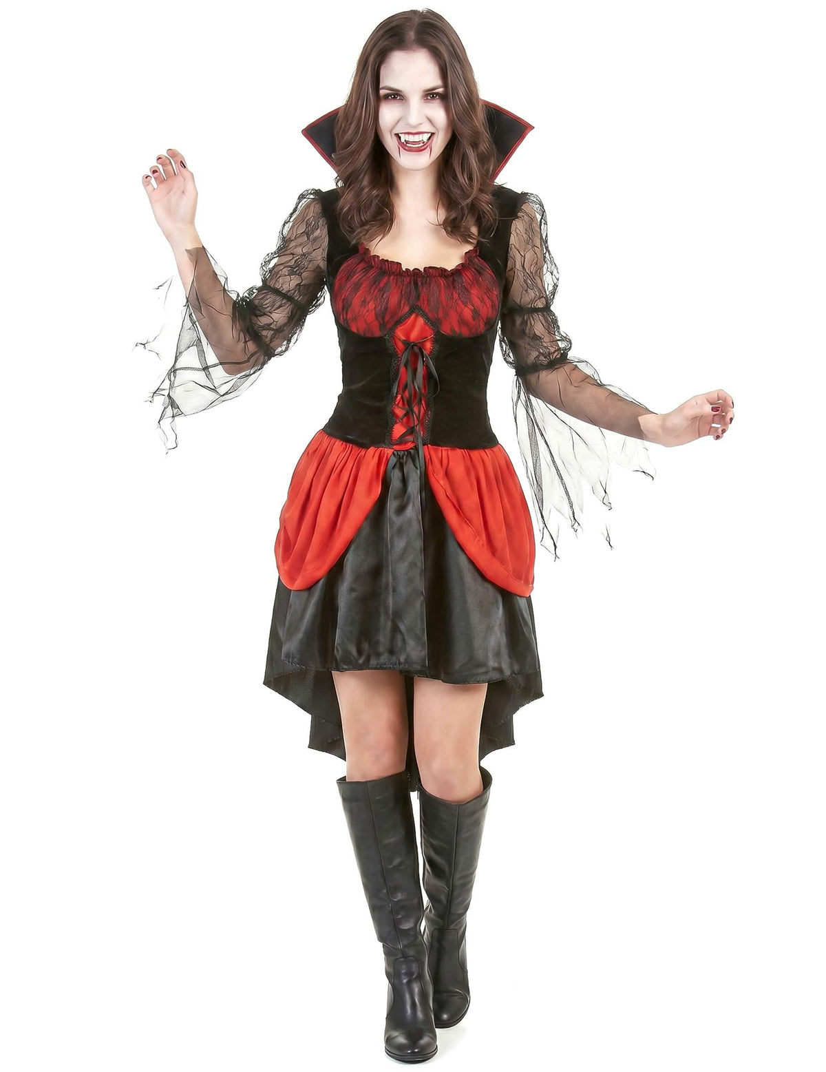 Naisten seksikäs vampyyriasu