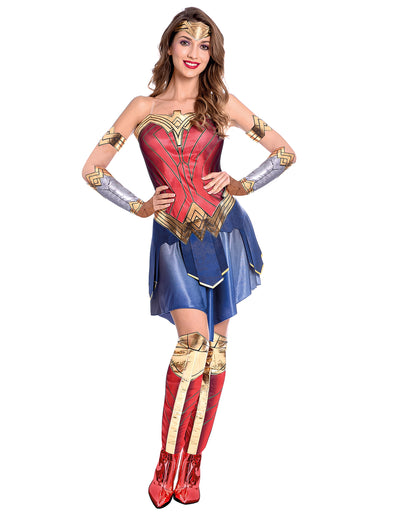 Déguisement Wonder Woman™ 1984 pour femme rouge bleu et doré