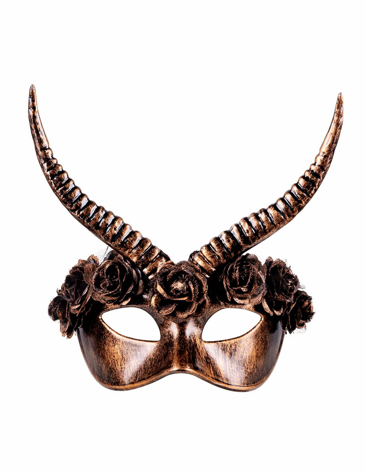 Etunäkymä aikuisten seksikkäät steampunk-puolinaamiot