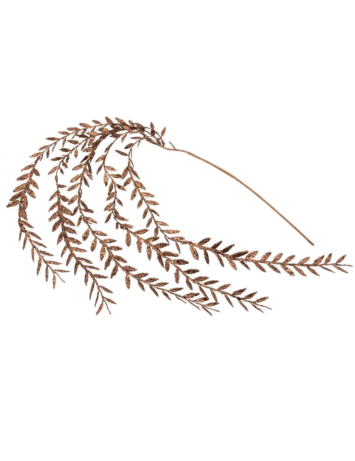 Descente de feuillage Noël pour décoration paillettes chocolat