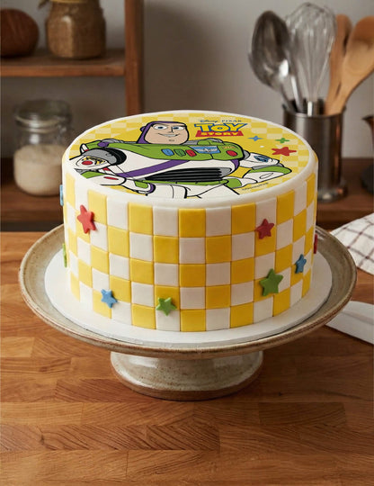 Syötävä kakkukuva Buzz Lightyear Toy Story™ 20 cm