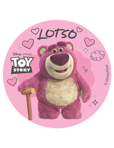 Lotso™ kakkukuva vohvelipaperista 20 cm