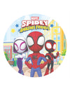 Disque azyme Spidey et ses amis extraordinaires pour gâteau multicolore