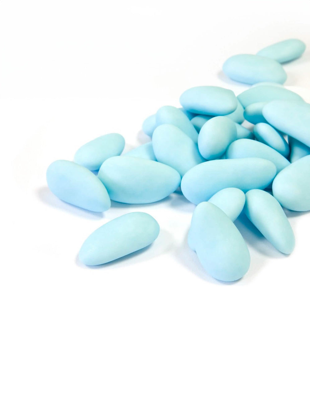 Dragées amandes pour communion couleur bleue