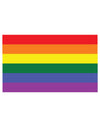 Drapeau arc en ciel pour fête multicolore