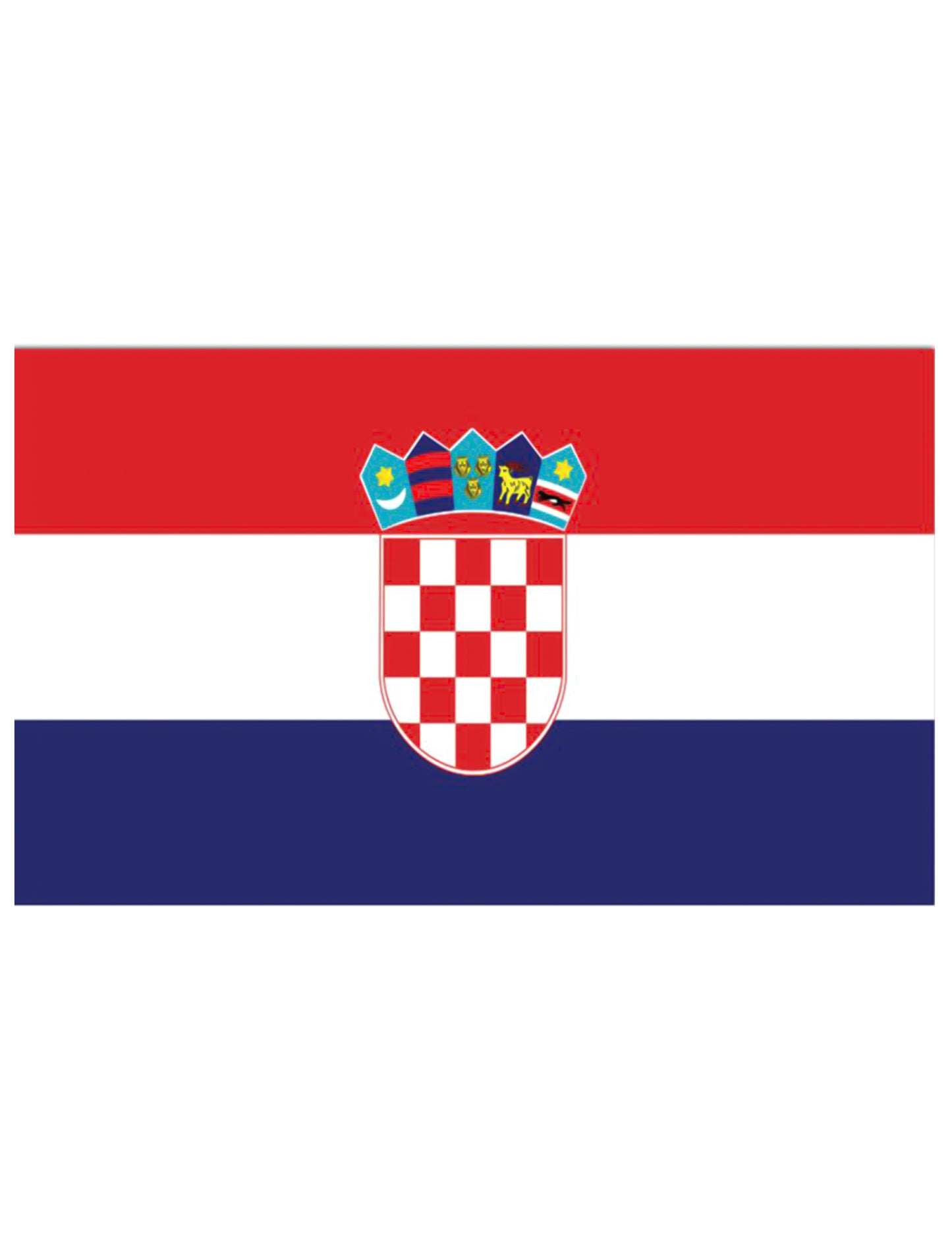 Kroatian lippu 150 x 90 cm