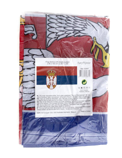 Serbian lippu 150 x 90 cm