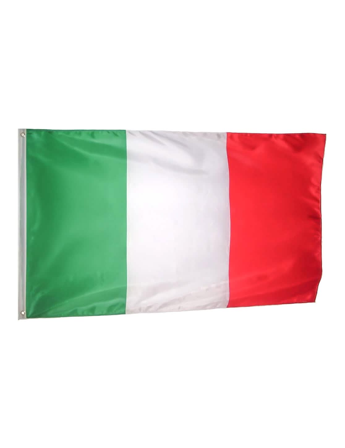 Italian fani lippu vihreä valkoinen punainen