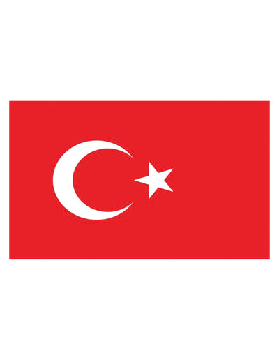 Turkin lippu 150 x 90 cm