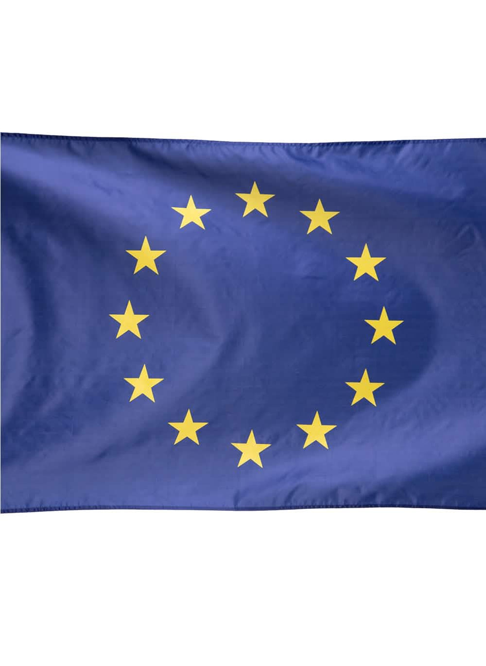 Euroopan unionin lippu koristeeksi sininen keltaisilla tähdillä