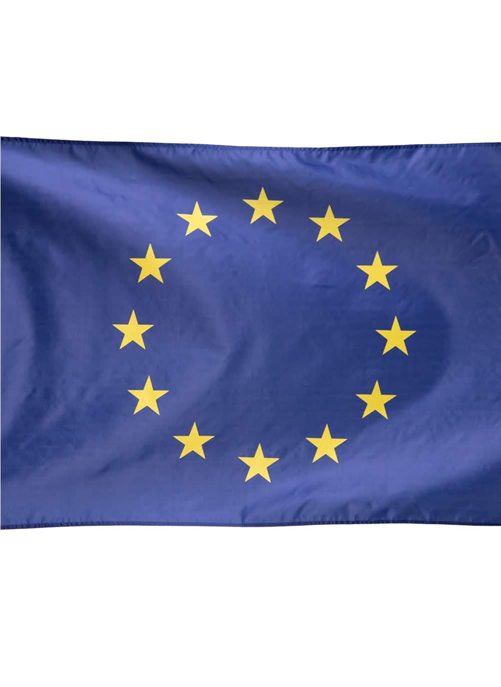 Euroopan unionin lippu koristeeksi sininen keltaisilla tähdillä