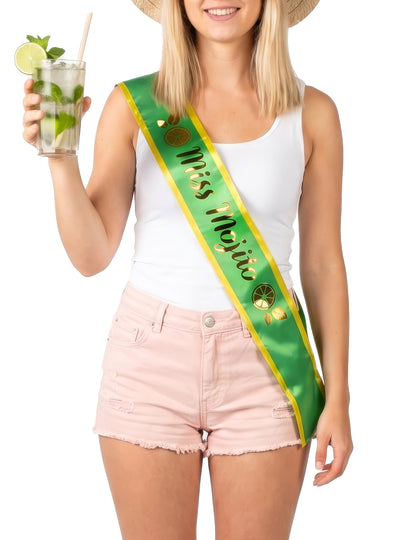 Miss Mojito vihreä huivi naisille