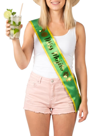 Miss Mojito vihreä huivi naisille