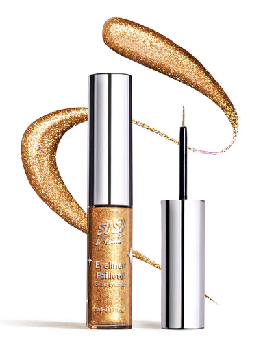 Kimaltava tai metallinhohtoinen eyeliner - Si si la paillette™