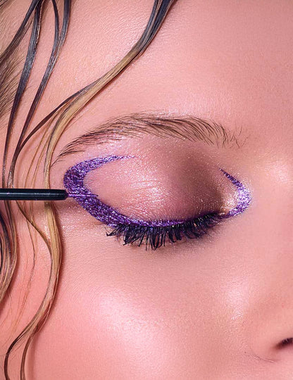 Violetti kimalle-eyeliner Si si la paillette™